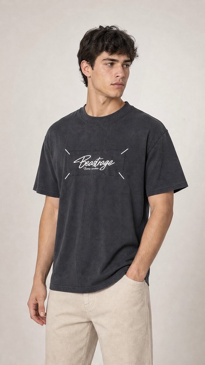 Wholesaler FIVE EVER - Beastrage Graphic Tee Wholesaler FIVE EVER - Beastrage Graphic Tee