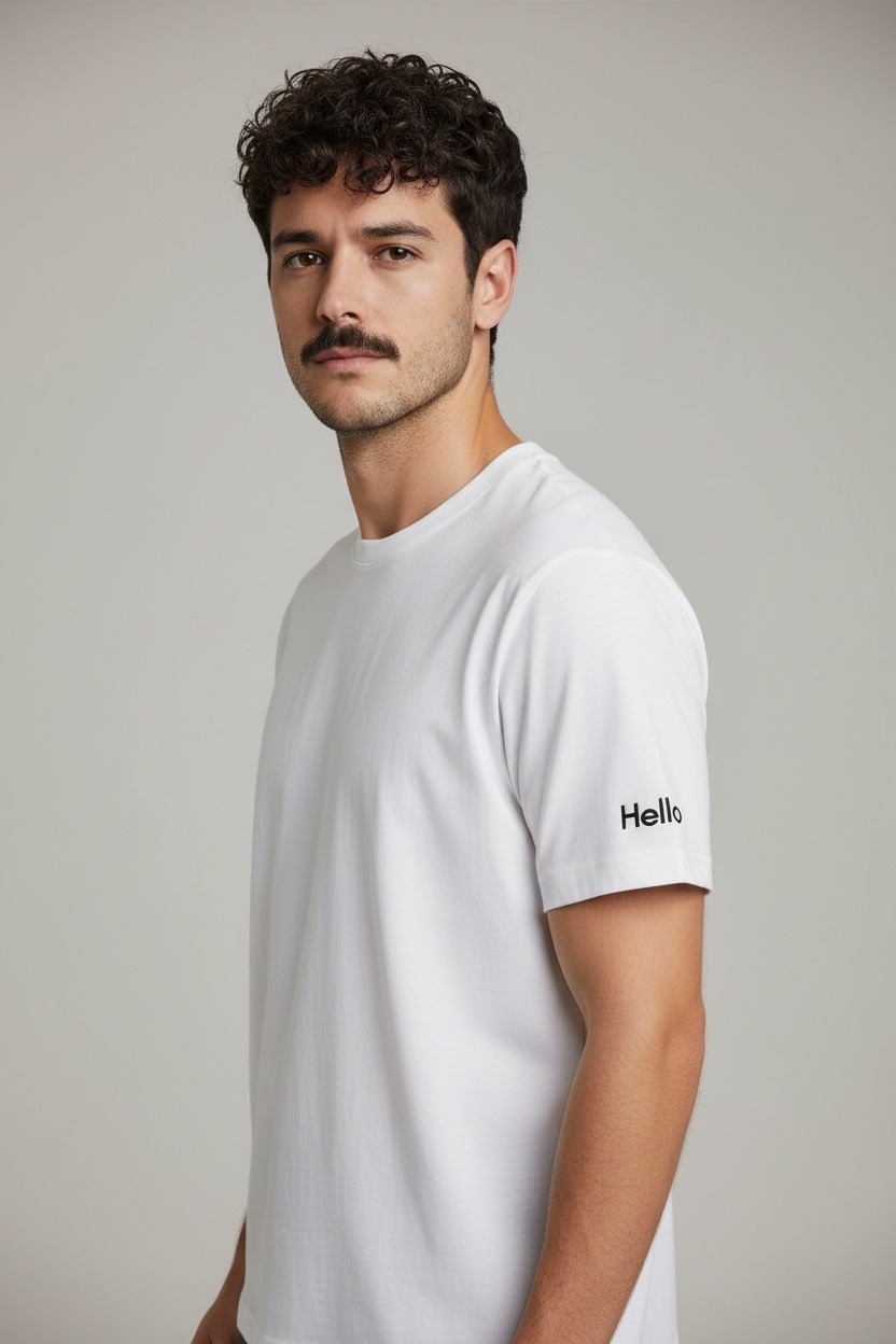 Großhändler FIVE EVER - Weiches dickes Baumwoll-T-SHIRT mit Druck