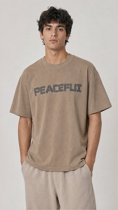 Wholesaler FIVE EVER - Peaceful T-Shirt Wholesaler FIVE EVER - Peaceful T-Shirt
