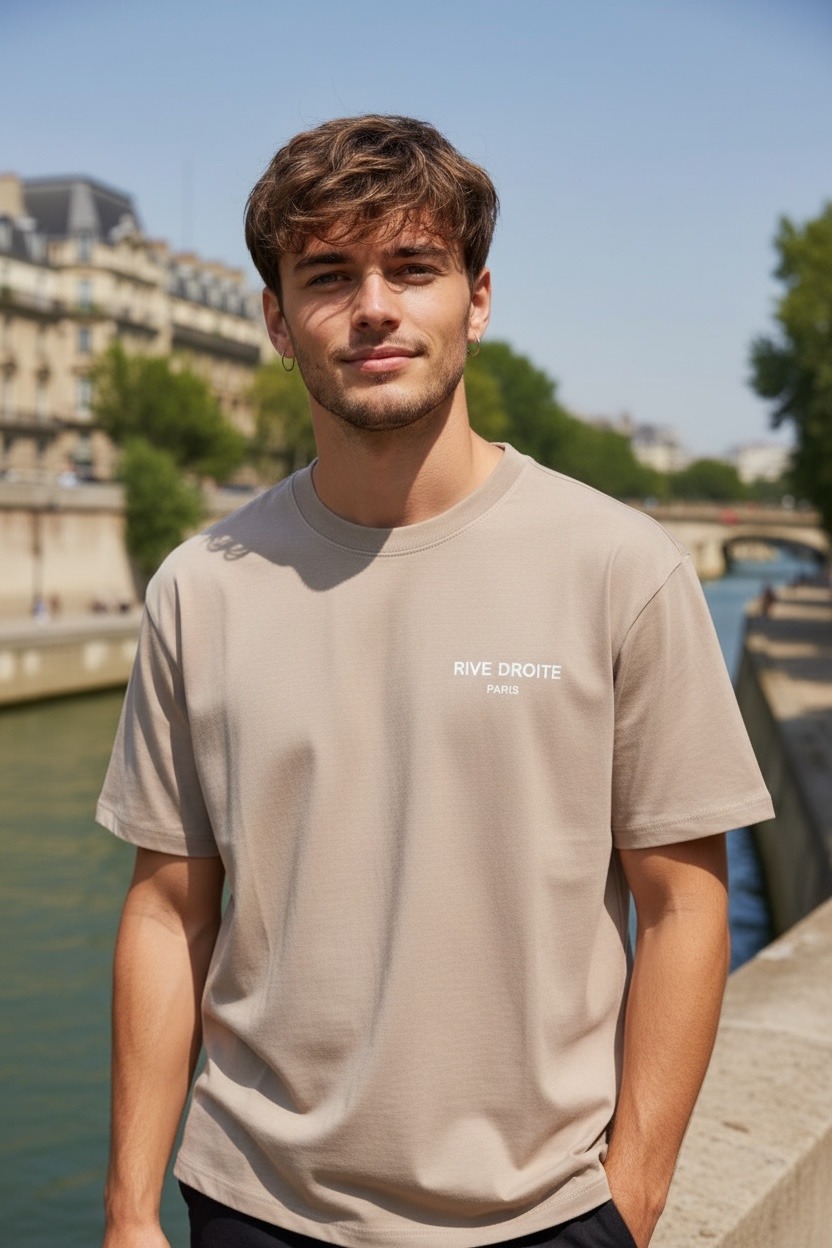 Grossiste FIVE EVER - T-shirt oversize Rive Droite