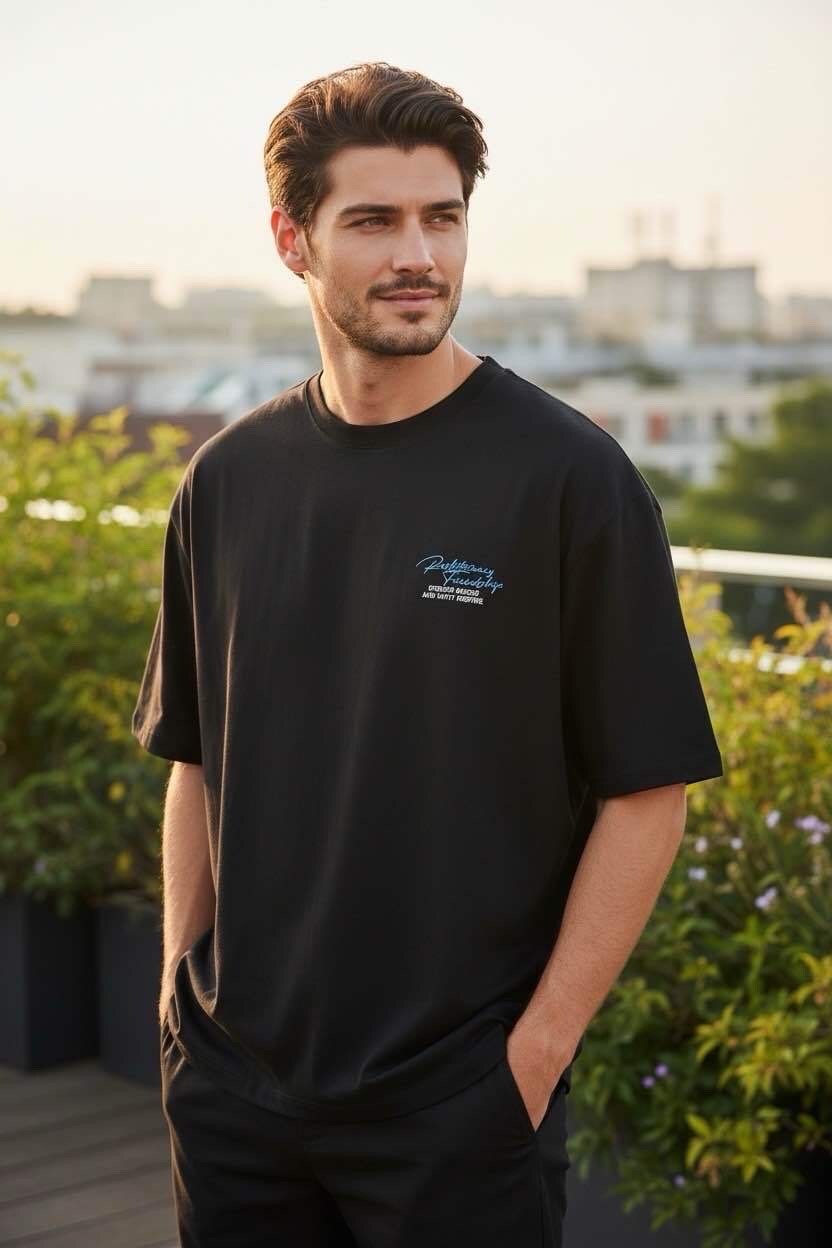 Mayorista FIVE EVER - Camiseta PREMIUM de algodón grueso 100% con estampado PERFECT