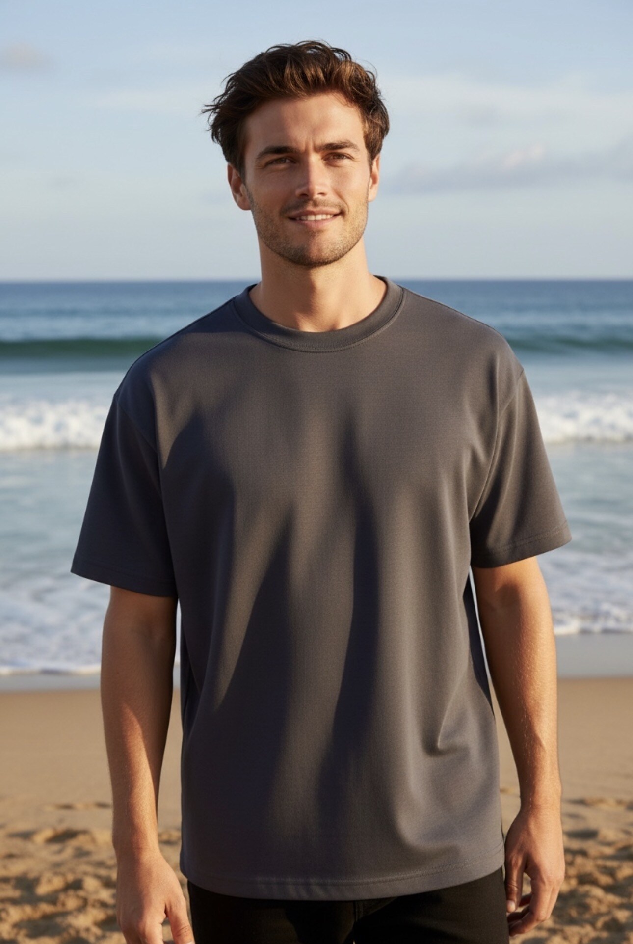 Wholesaler FIVE EVER - Oversized NEOPRENE T-shirt