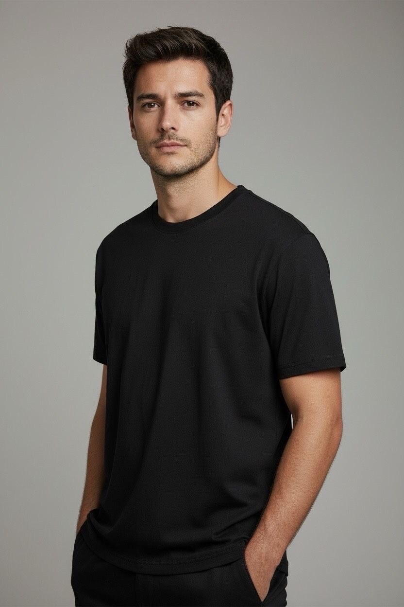 Großhändler FIVE EVER - Dicker weicher Baumwoll-T-Shirt