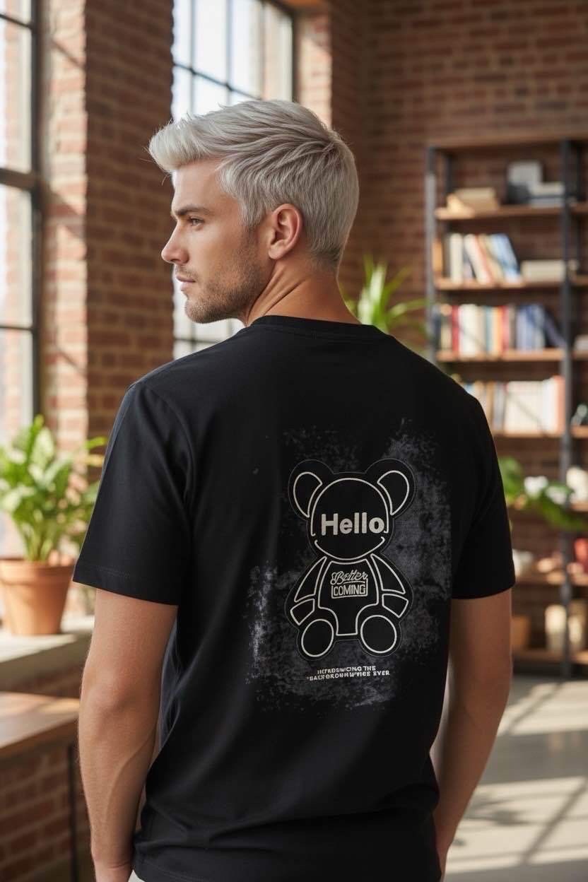 Großhändler FIVE EVER - Dicker weicher Baumwoll-T-Shirt