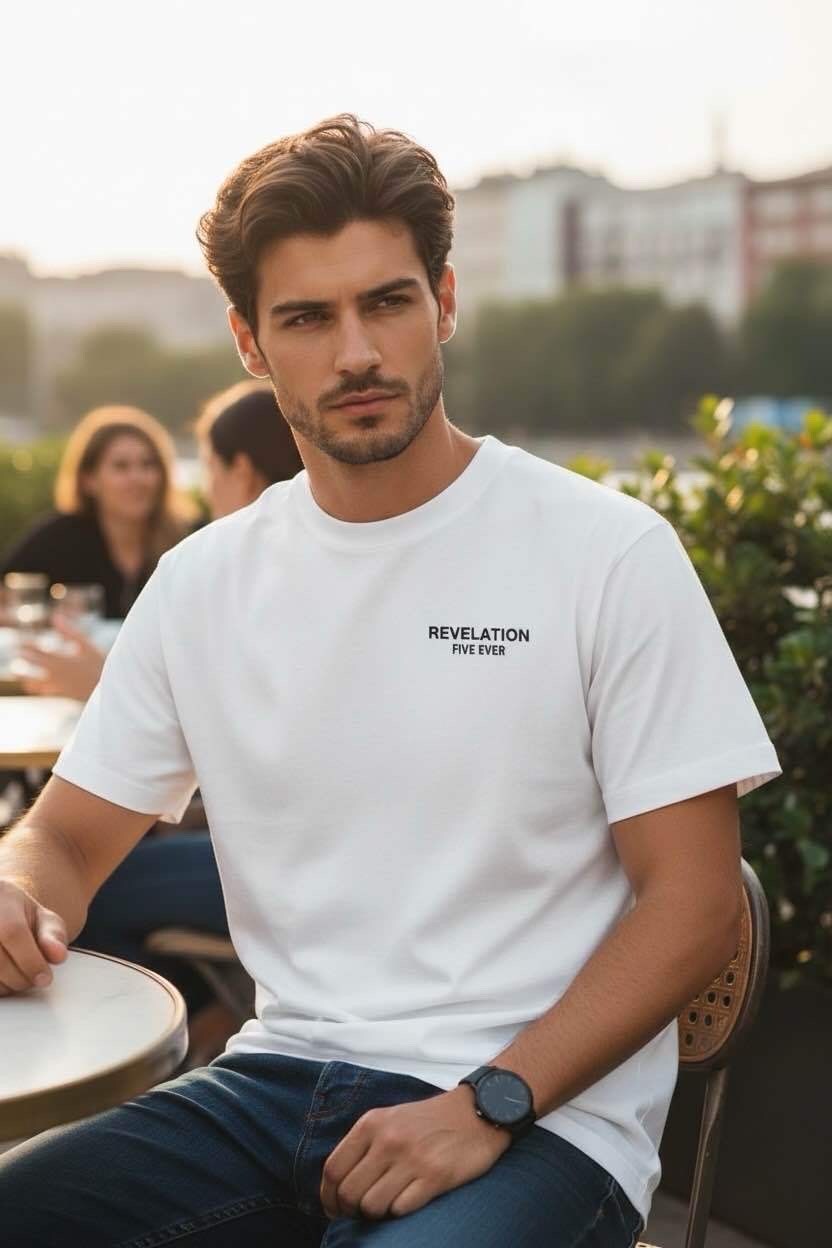 Mayorista FIVE EVER - Camiseta 100% algodón estampada, calidad premium, 300 g de gramaje