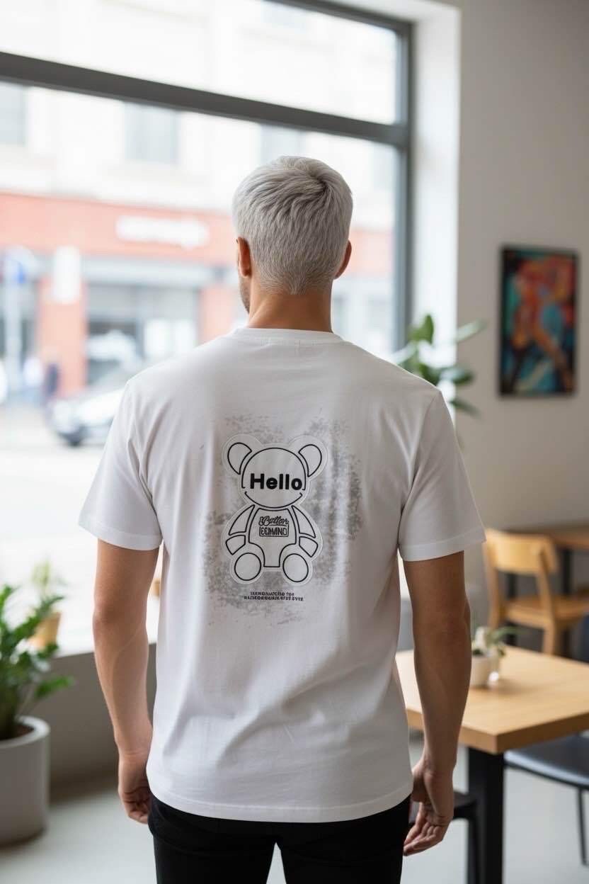 Großhändler FIVE EVER - Dicker weicher Baumwoll-T-Shirt