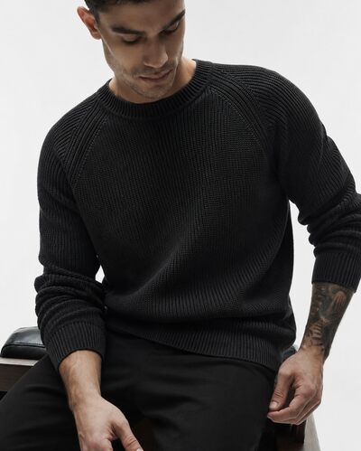 Grossiste FIVE EVER - Pull maille côtelée homme - col rond_ AVEC LAINE Grossiste FIVE EVER - Pull maille côtelée homme - col rond_ AVEC LAINE