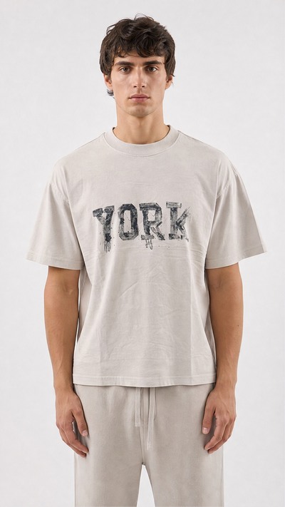 Wholesaler FIVE EVER - York Graphic Tee Wholesaler FIVE EVER - York Graphic Tee