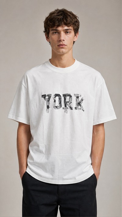 Wholesaler FIVE EVER - York Graphic Tee Wholesaler FIVE EVER - York Graphic Tee