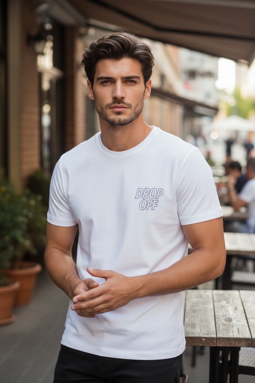 Großhändler FIVE EVER - Weiches T-SHIRT aus hochwertiger Baumwolle