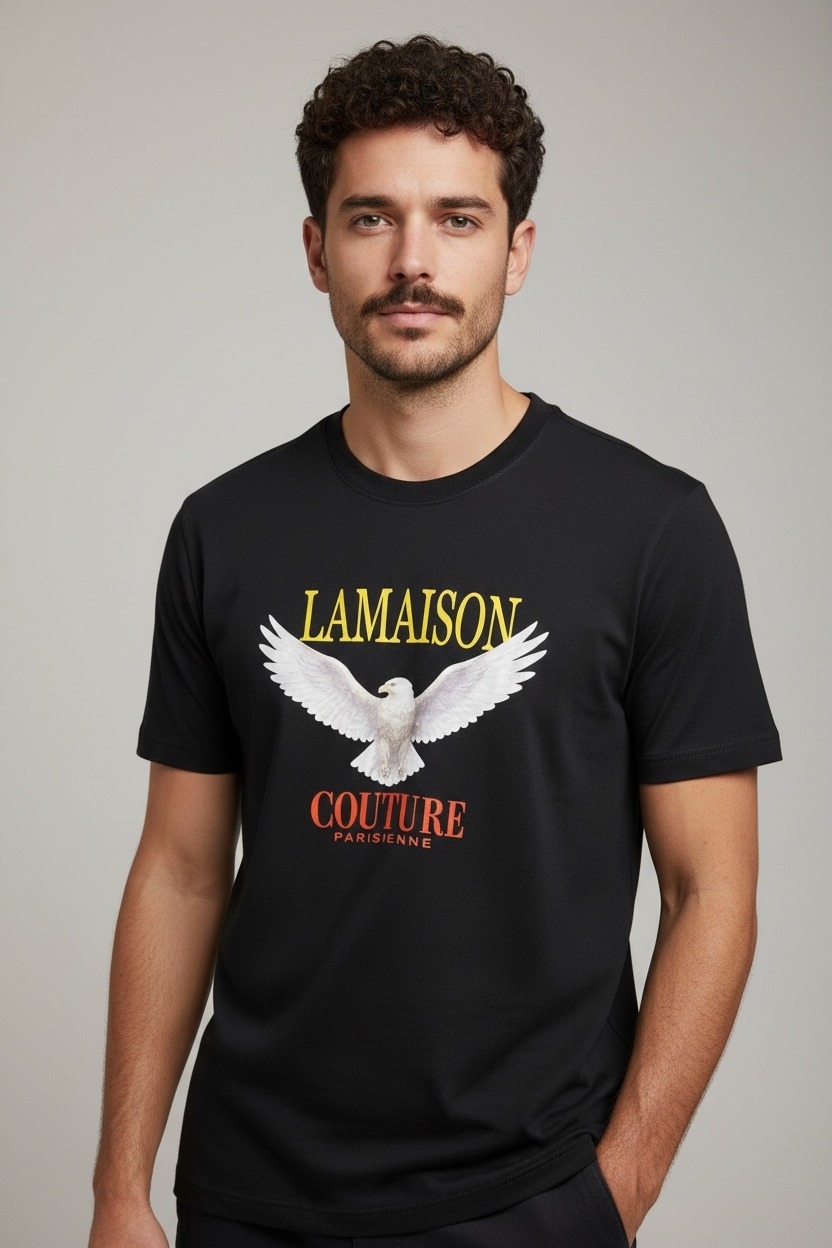 Großhändler FIVE EVER - Weiches dickes Baumwoll-T-Shirt