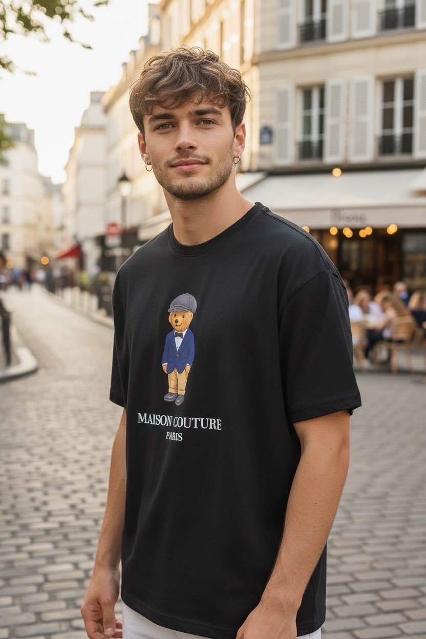 Großhändler FIVE EVER - Oversize T-Shirt 100% BAUMWOLLE