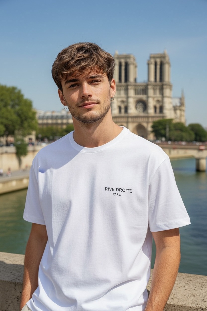 Großhändler FIVE EVER - Oversize T-Shirt Rive Droite