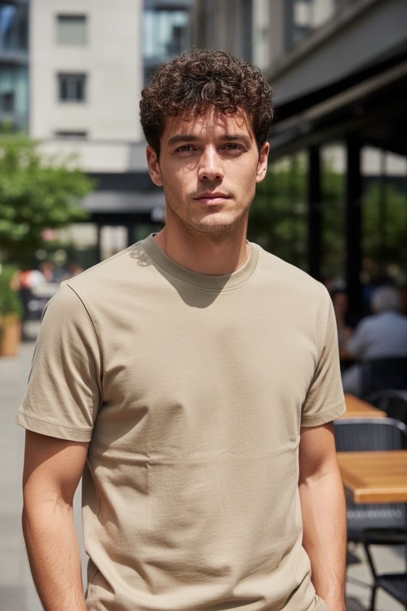 Großhändler FIVE EVER - Oversize-T-Shirt aus 100% dickem BAUMWOLLE