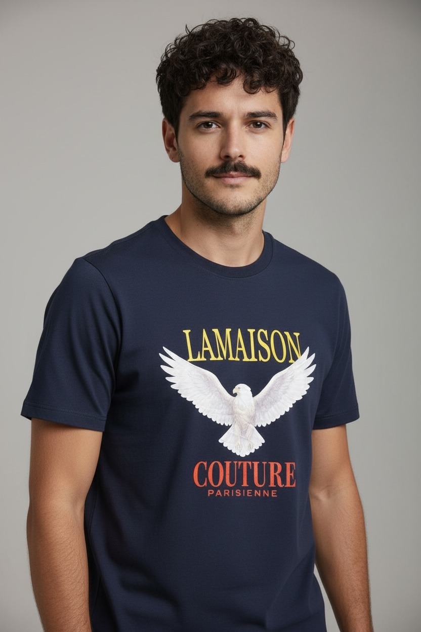 Großhändler FIVE EVER - Weiches dickes Baumwoll-T-Shirt