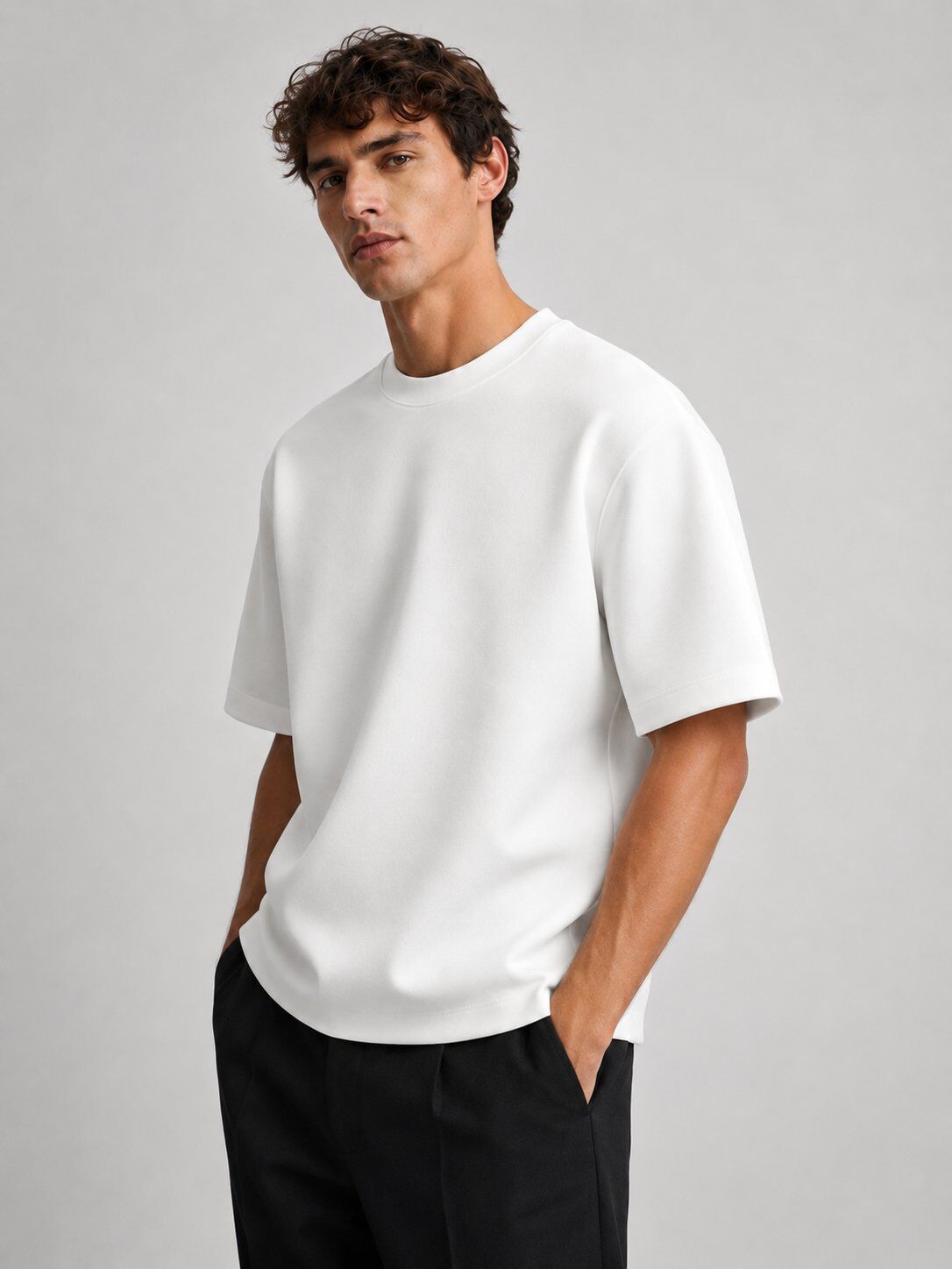 Wholesaler FIVE EVER - Oversized neoprene t-shirt