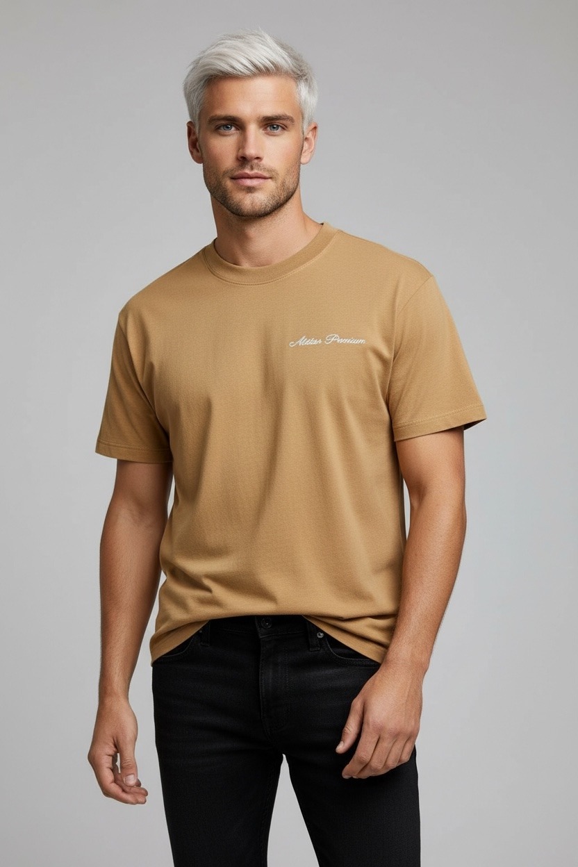 Wholesaler FIVE EVER - Oversized Essential Club T-shirt 100% COTTON