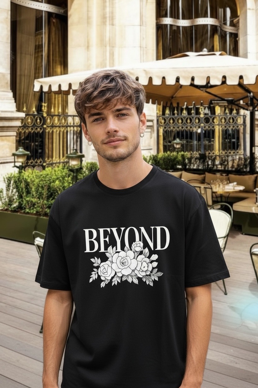 Großhändler FIVE EVER - Oversize BEYOND T-Shirt 100% BAUMWOLLE