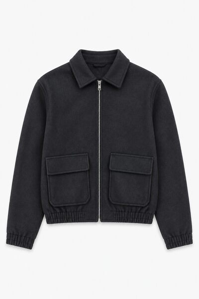 Wholesaler FIVE EVER - Quilted suede-like jacket Wholesaler FIVE EVER - Quilted suede-like jacket