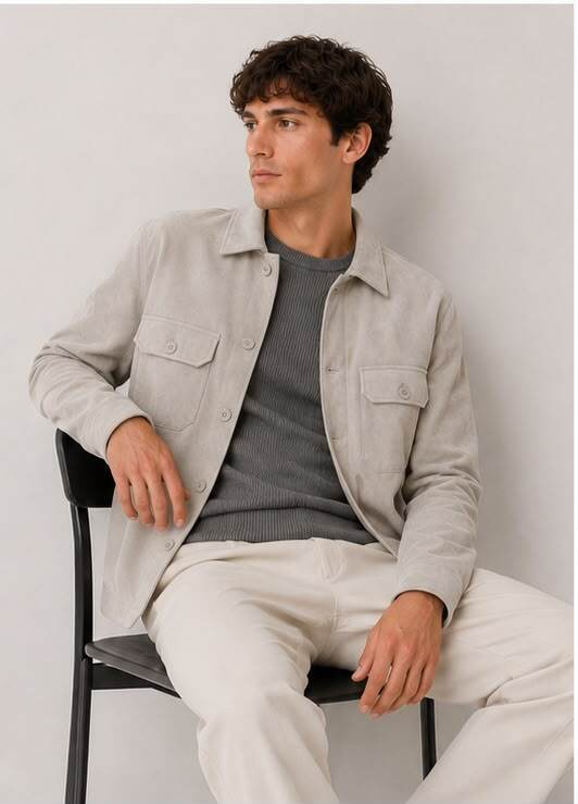 Mayorista FIVE EVER - Sobrecamisa beige