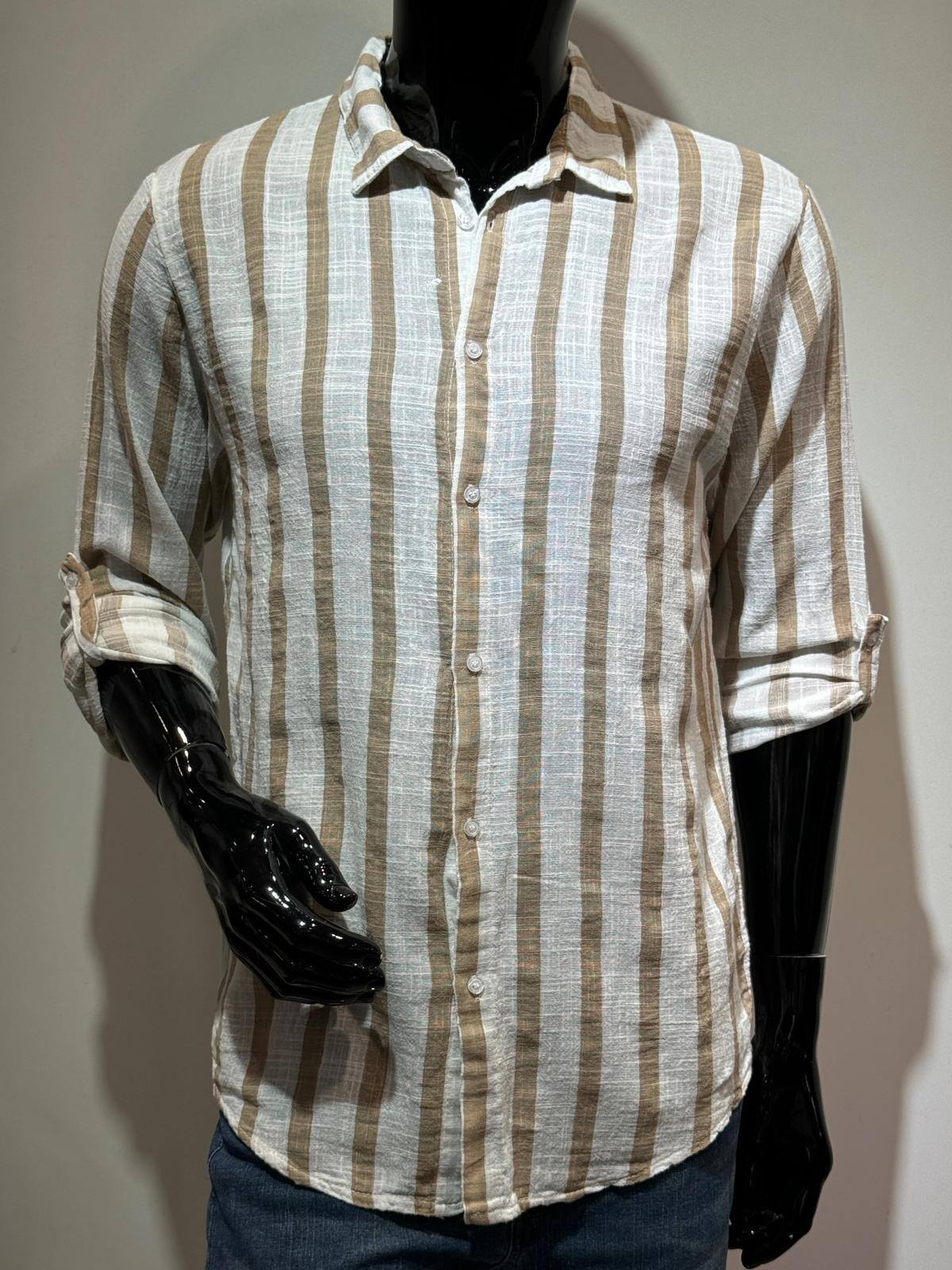 Grossiste Forbest - Chemises manches longues pour Homme à rayures