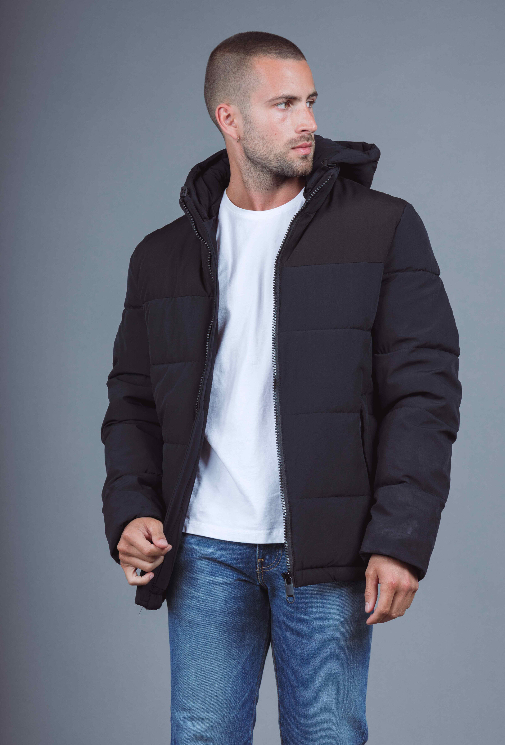 Wholesaler Forbest - Puffer jacket with camouflage pattern