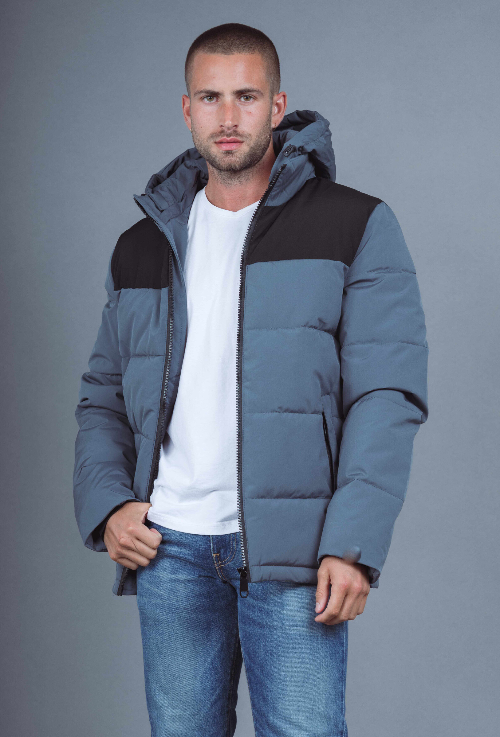 Wholesaler Forbest - Puffer jacket with camouflage pattern