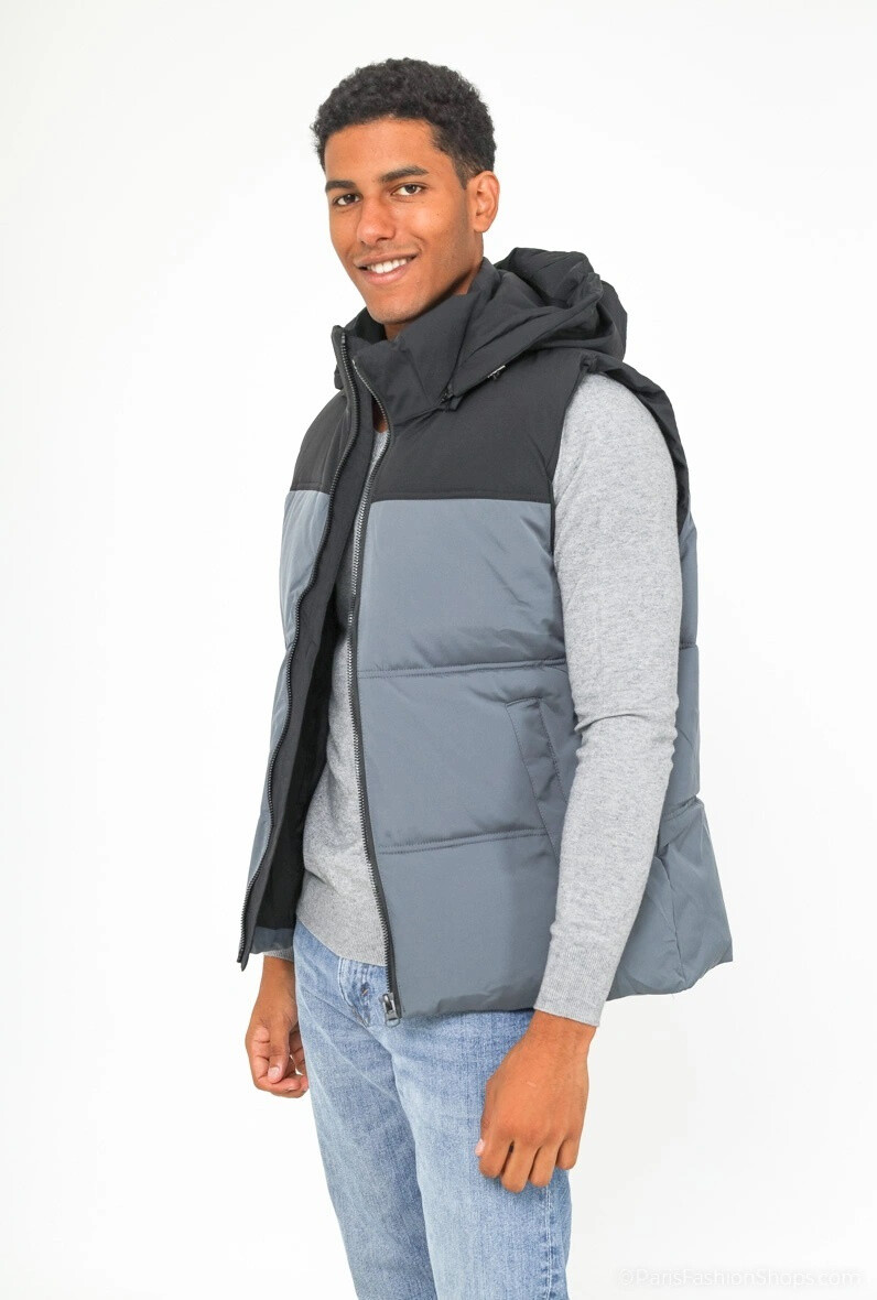 Wholesaler Forbest - Sleeveless puffer jacket with hood