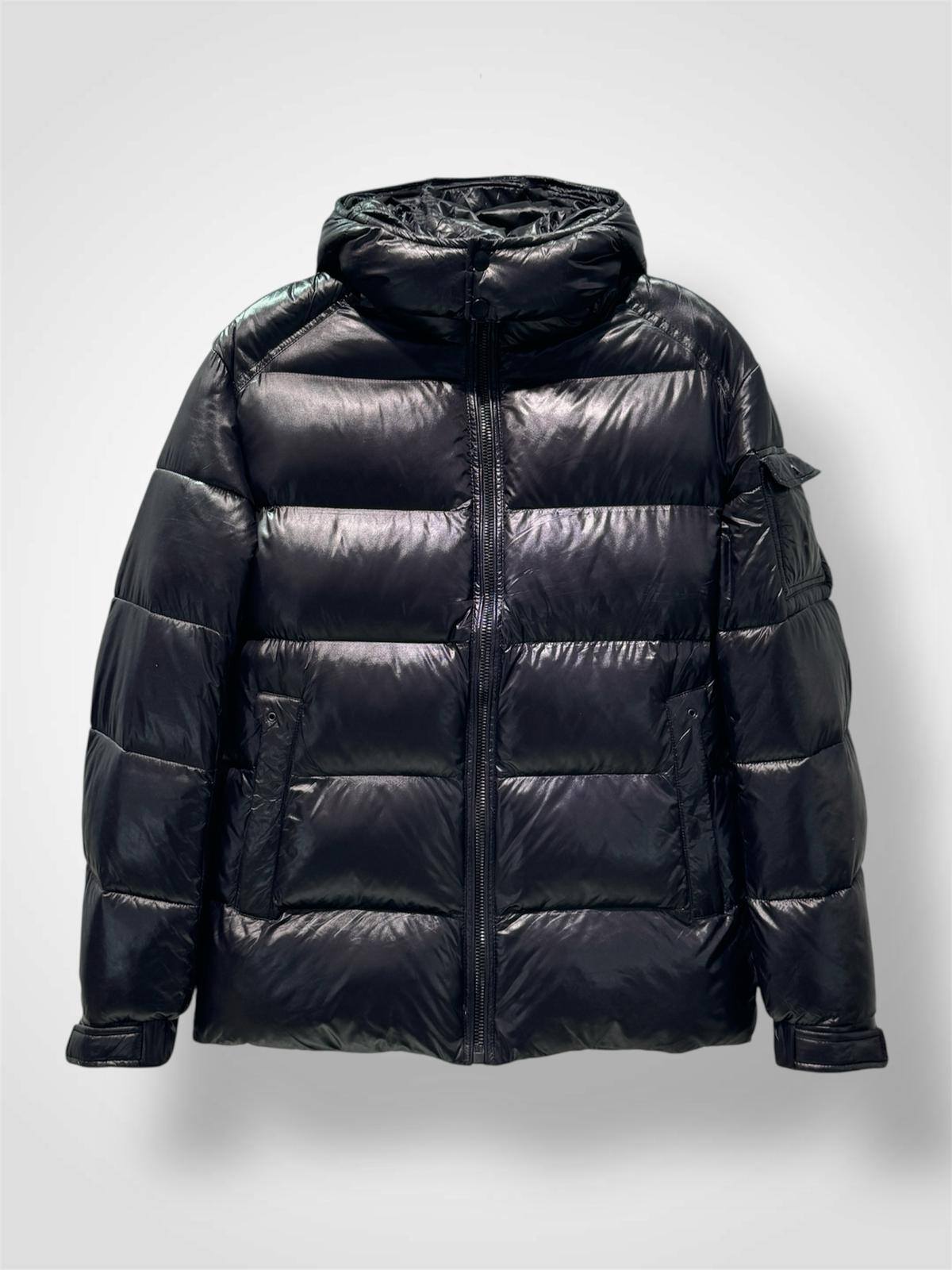 Wholesaler Forbest - Men's Shiny Solid Puffer Jacket