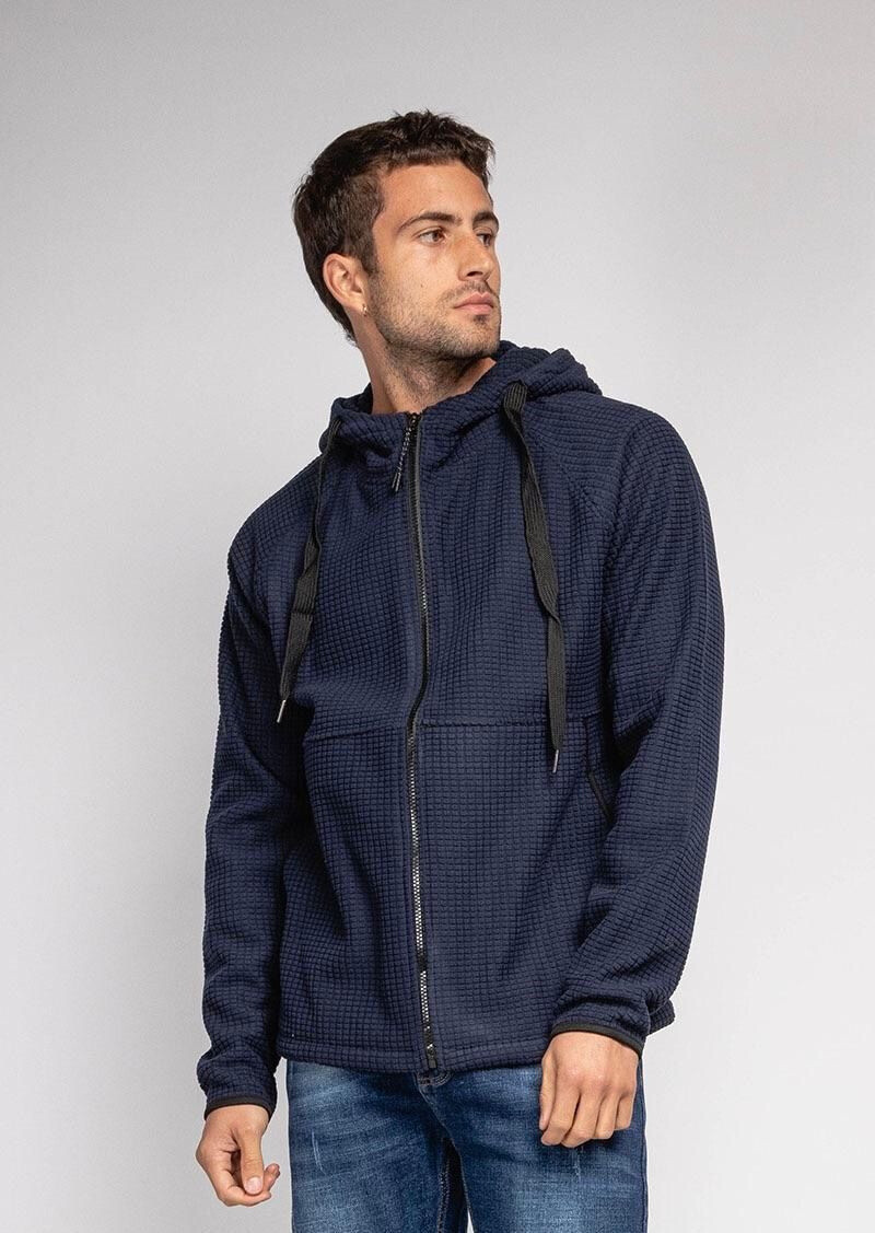 Grossista Forbest - Felpa con cappuccio foderato in pile con zip