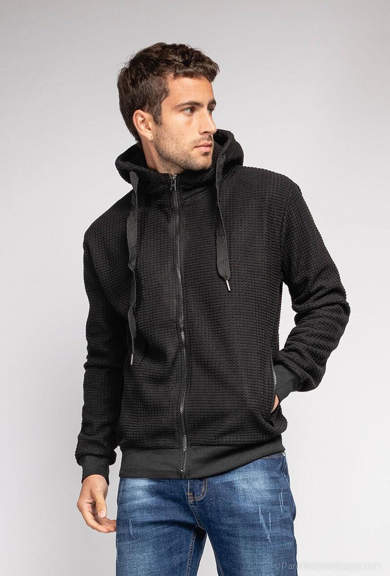 Grossista Forbest - Felpa con cappuccio foderato in pile con zip