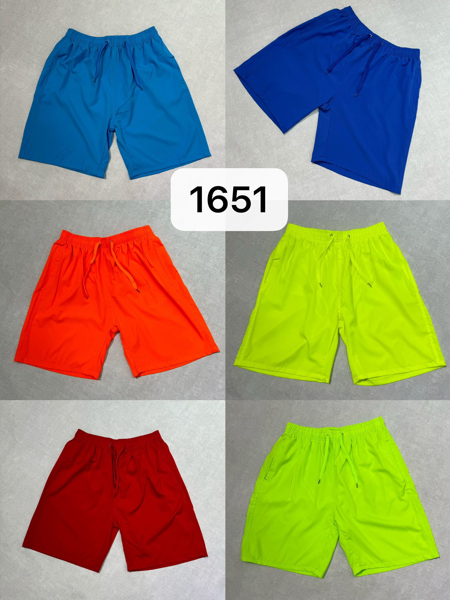 Wholesaler Forbest - Fluo colors beach shorts