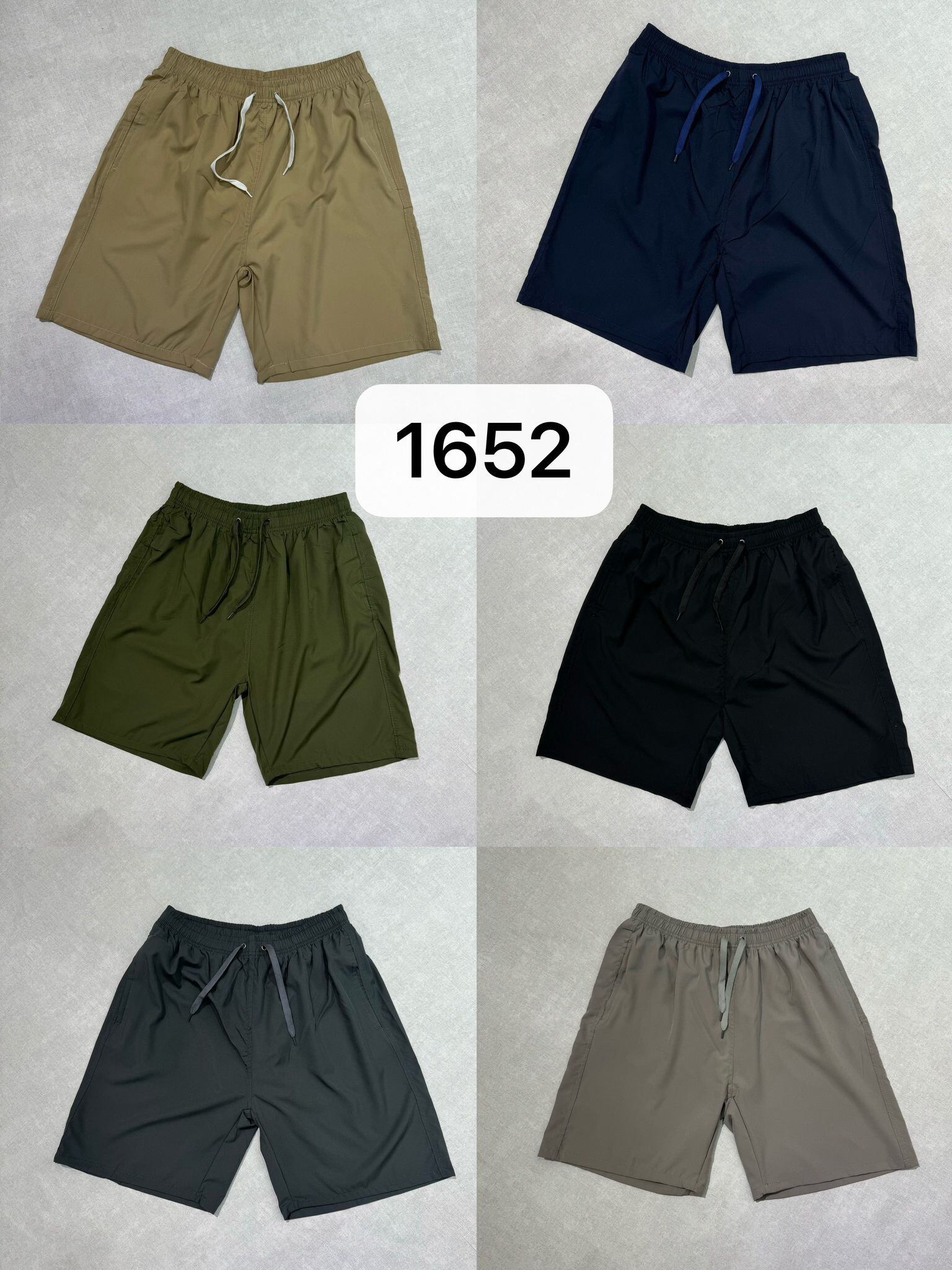 Grossiste Forbest - Short de plage uni couleurs foncés pour Homme