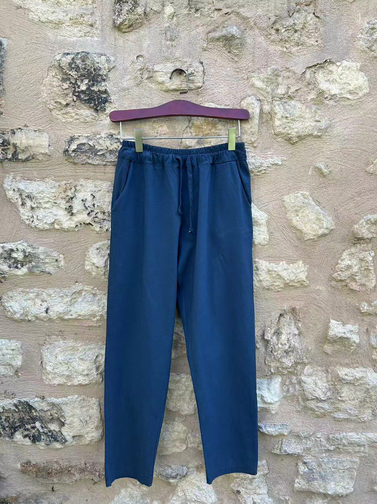 Großhändler Forbest - Leichte Baumwollleinenhose für Herren mit Leinenoptik