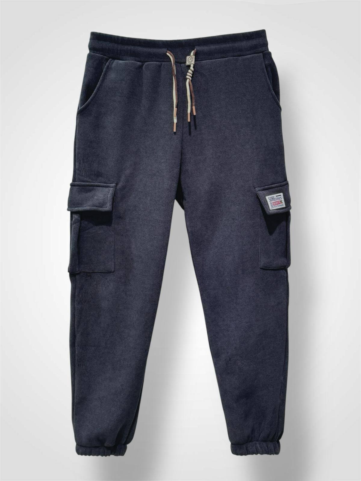 Wholesaler Forbest - Fleece-lined cargo jogger pants