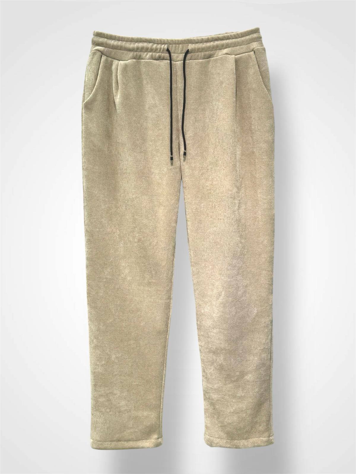 Wholesaler Forbest - Men's straight-leg velvet trousers