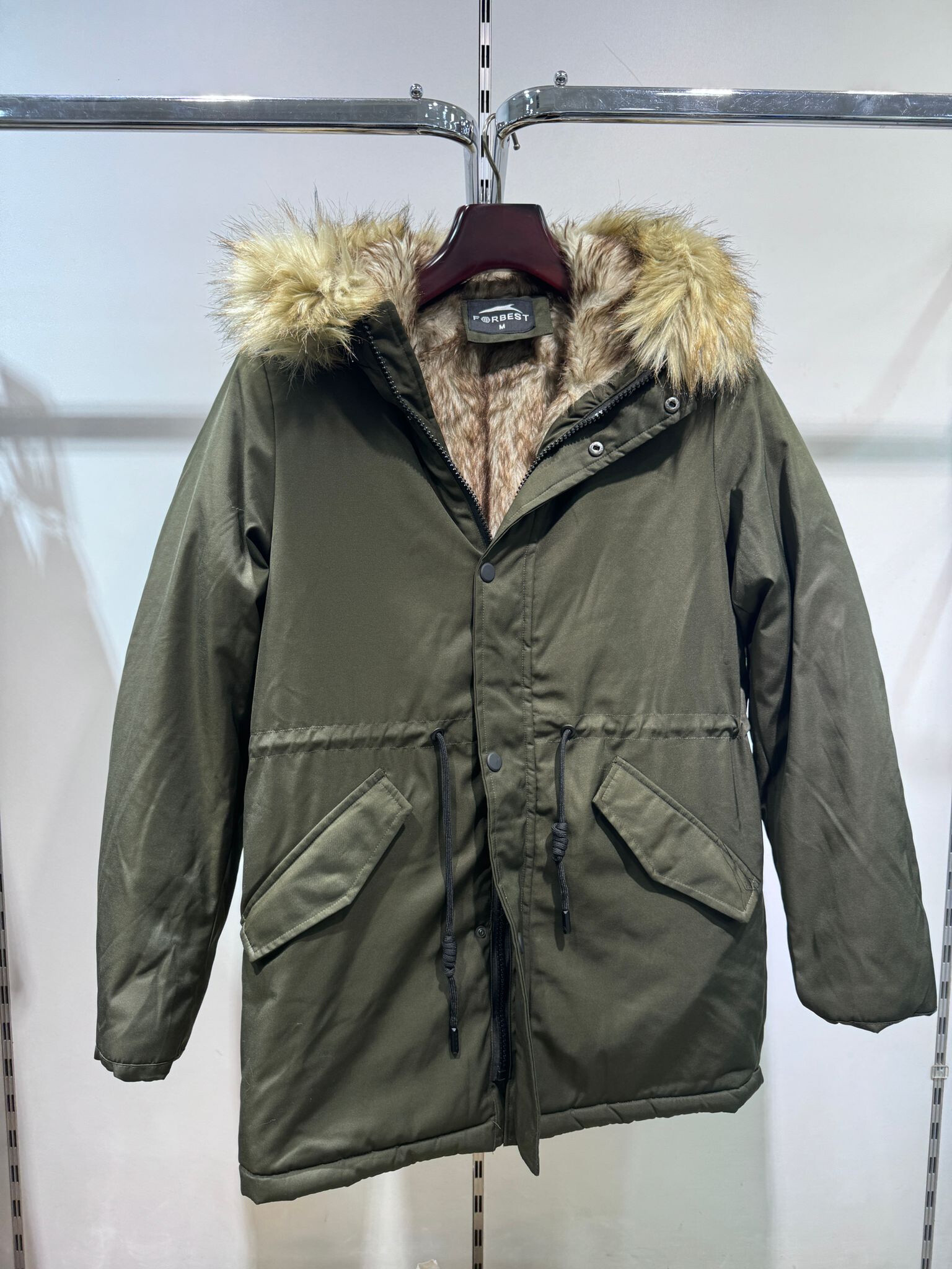 Wholesaler Forbest - Fur-lined parka
