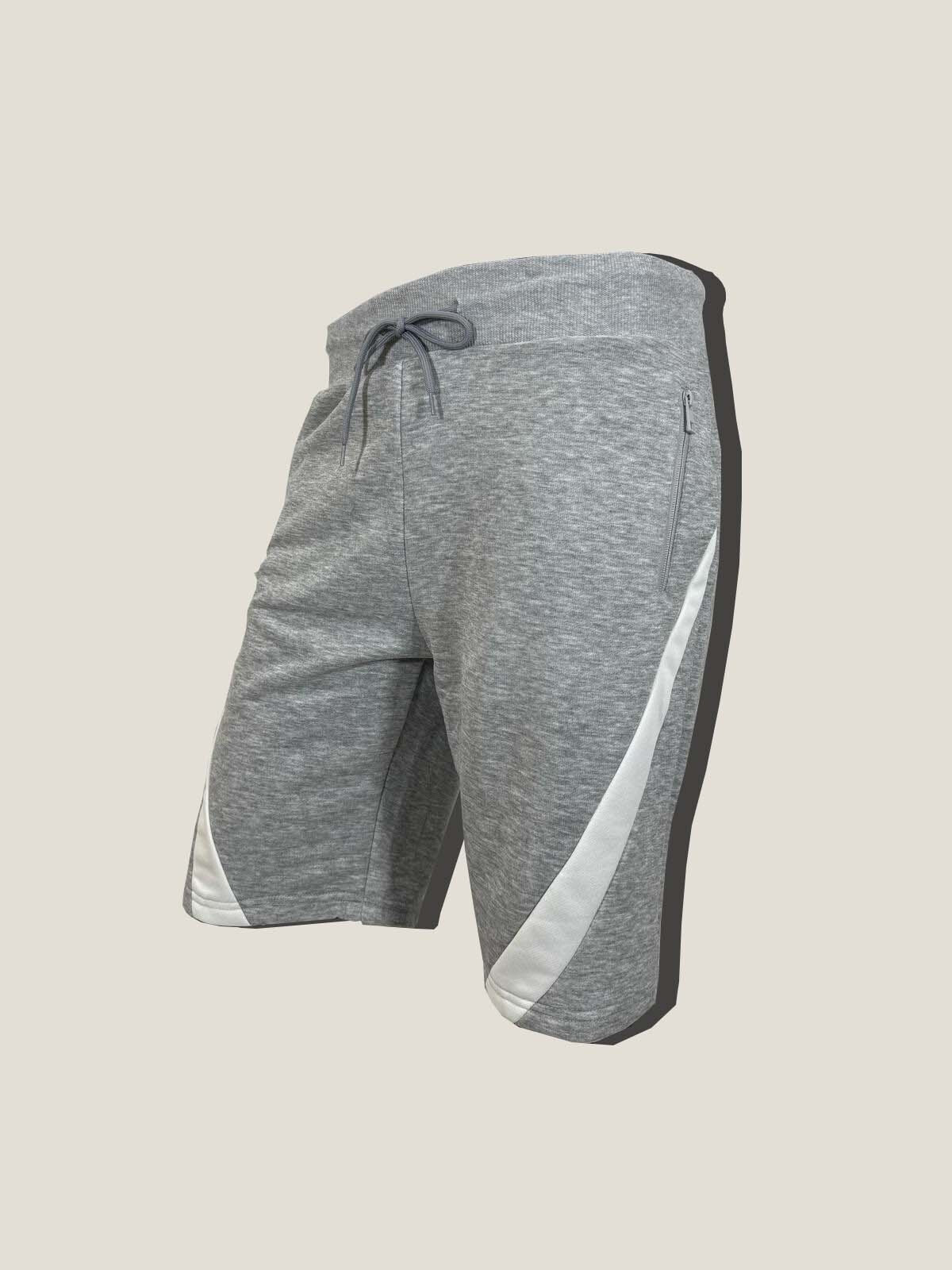 Grossista Forbest - Short tinta unita con striscia bianca per uomo stile casual