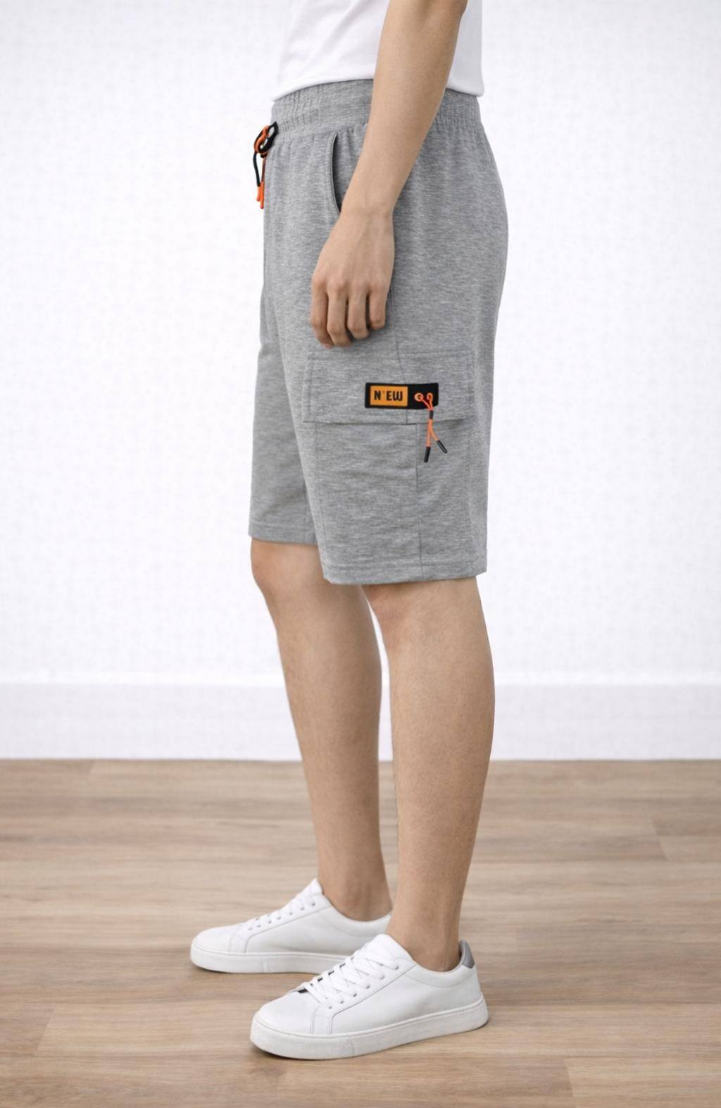 Großhändler Forbest - Herren-Shorts mit mehreren Taschen und kleinem fantasievollem Muster