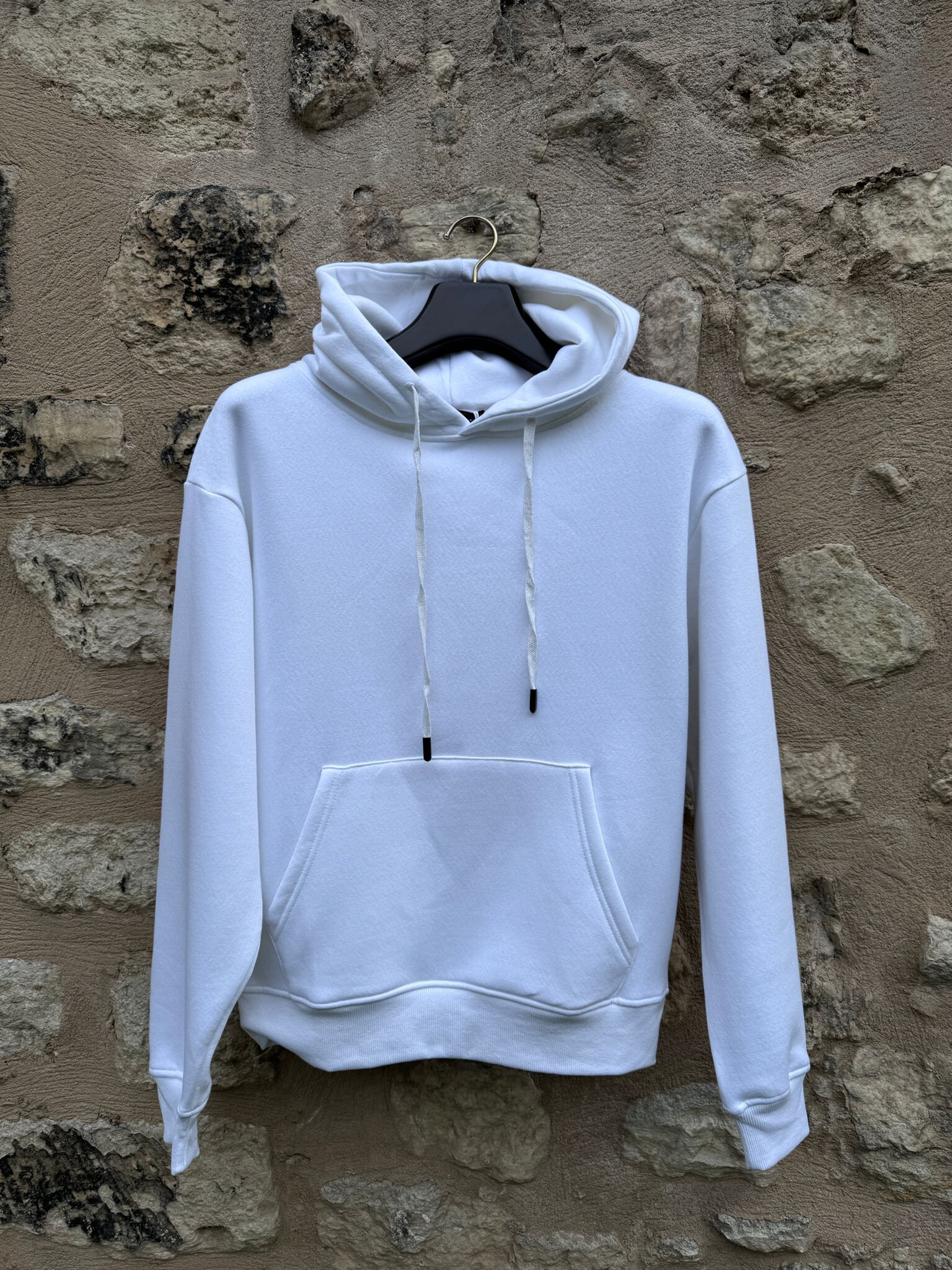 Grossista Forbest - Felpa oversize semplice con cappuccio