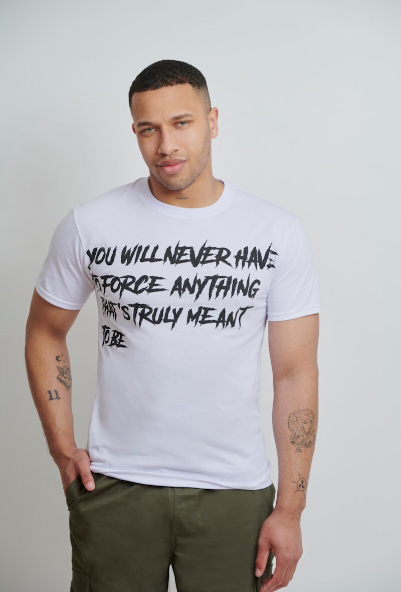 Großhändler Forbest - Herren T-Shirt aus Baumwolle mit Muster
