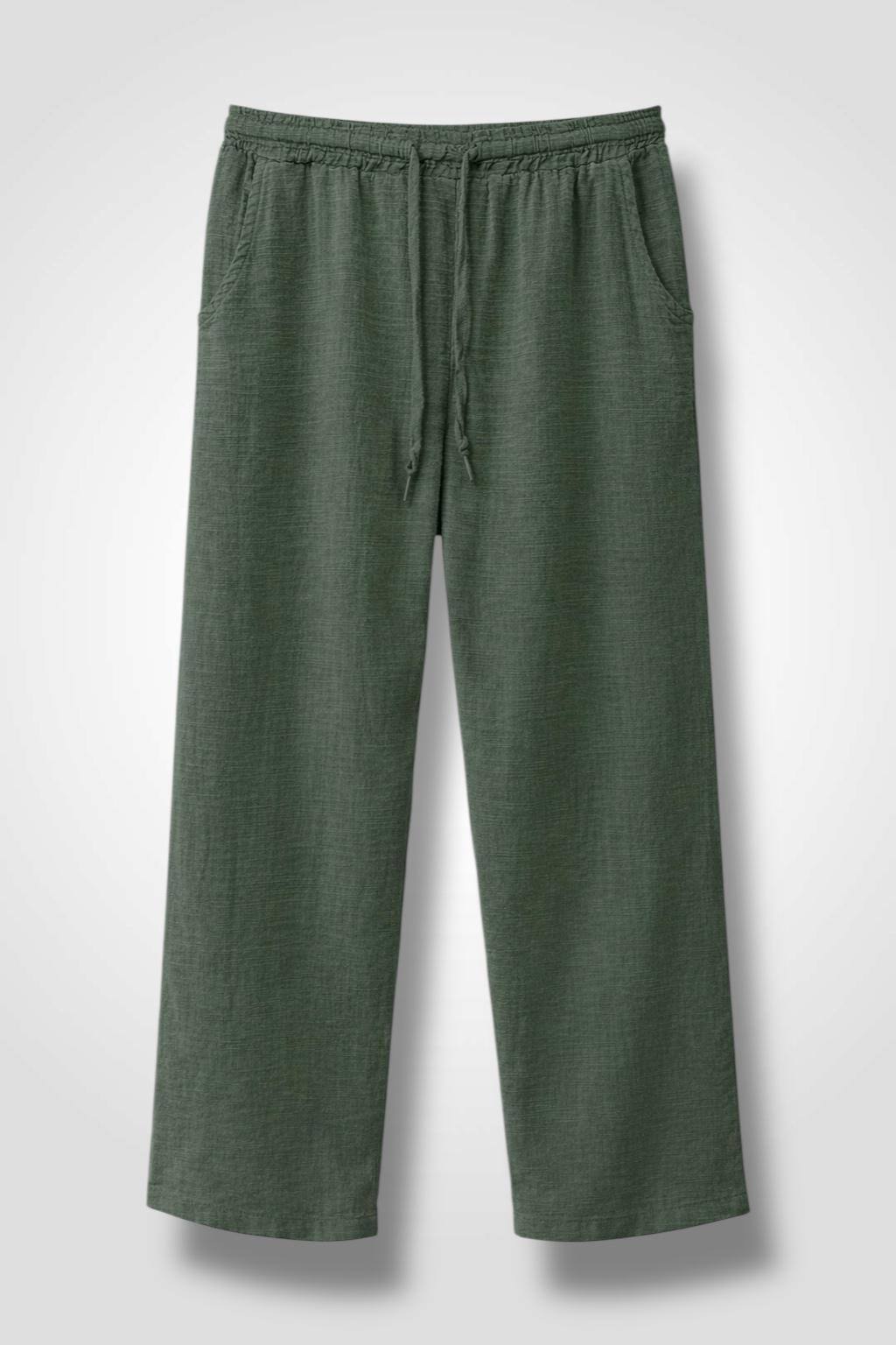 Wholesaler Forbest - Trousers in a cotton and linen blend
