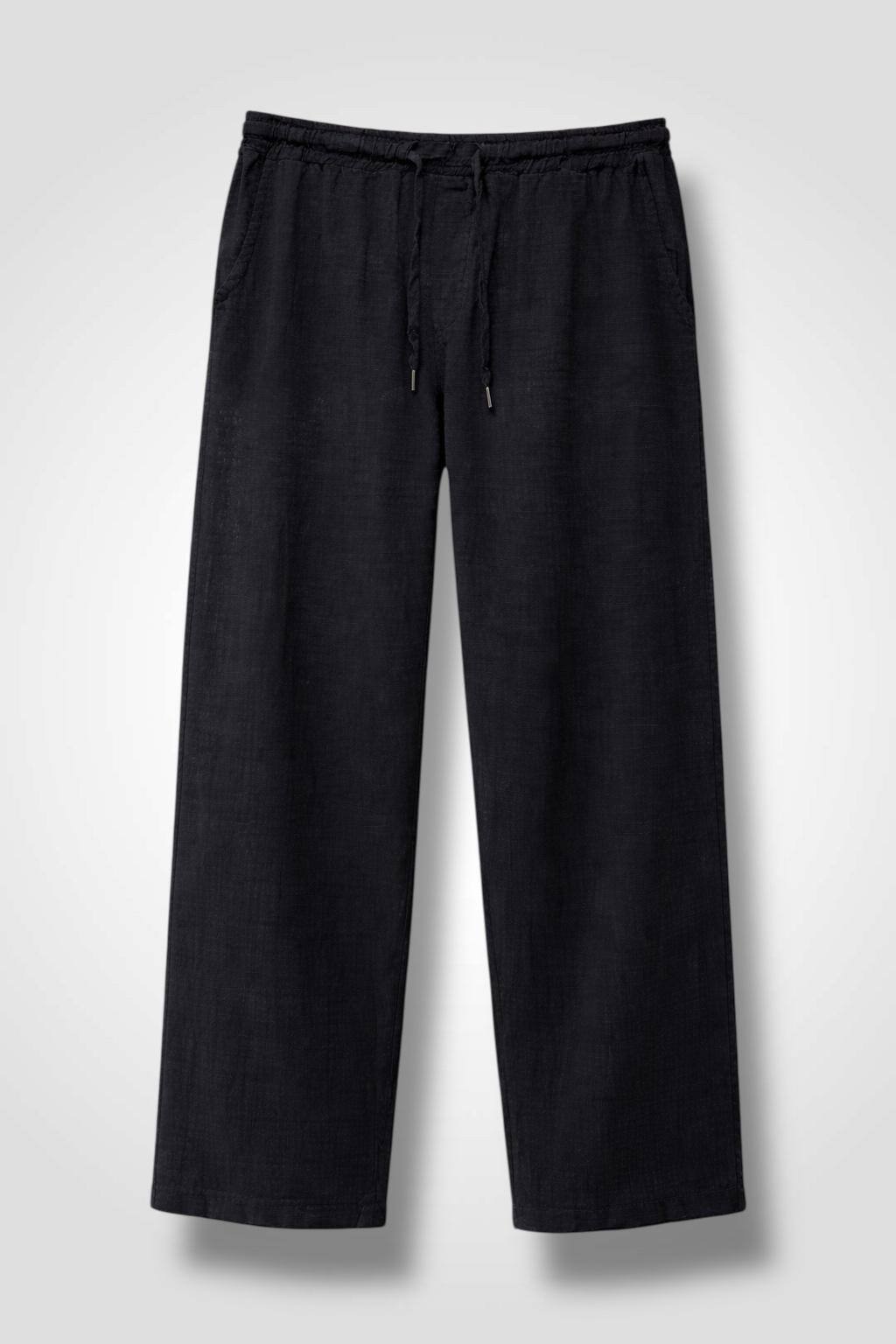 Grossiste Forbest - Pantalon en coton et lin mélangés