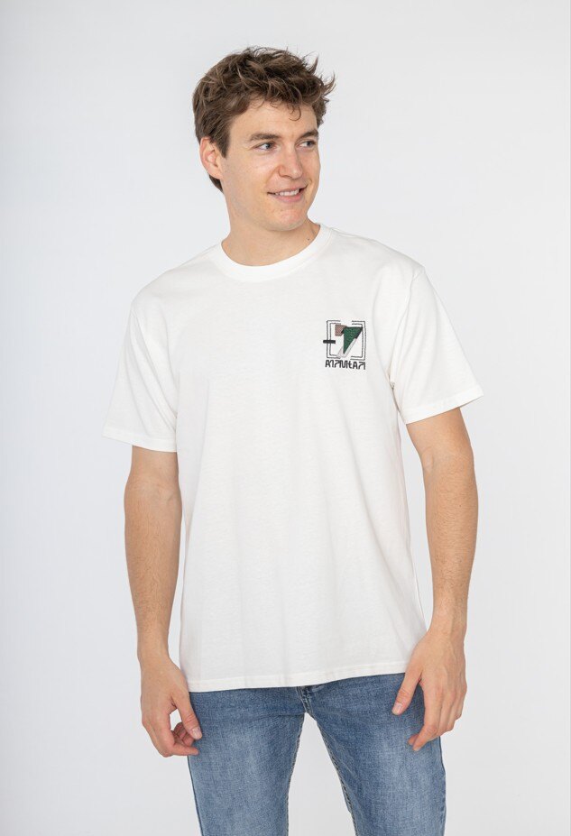 Großhändler Forbest - Herren-T-Shirt mit Stickmotiv