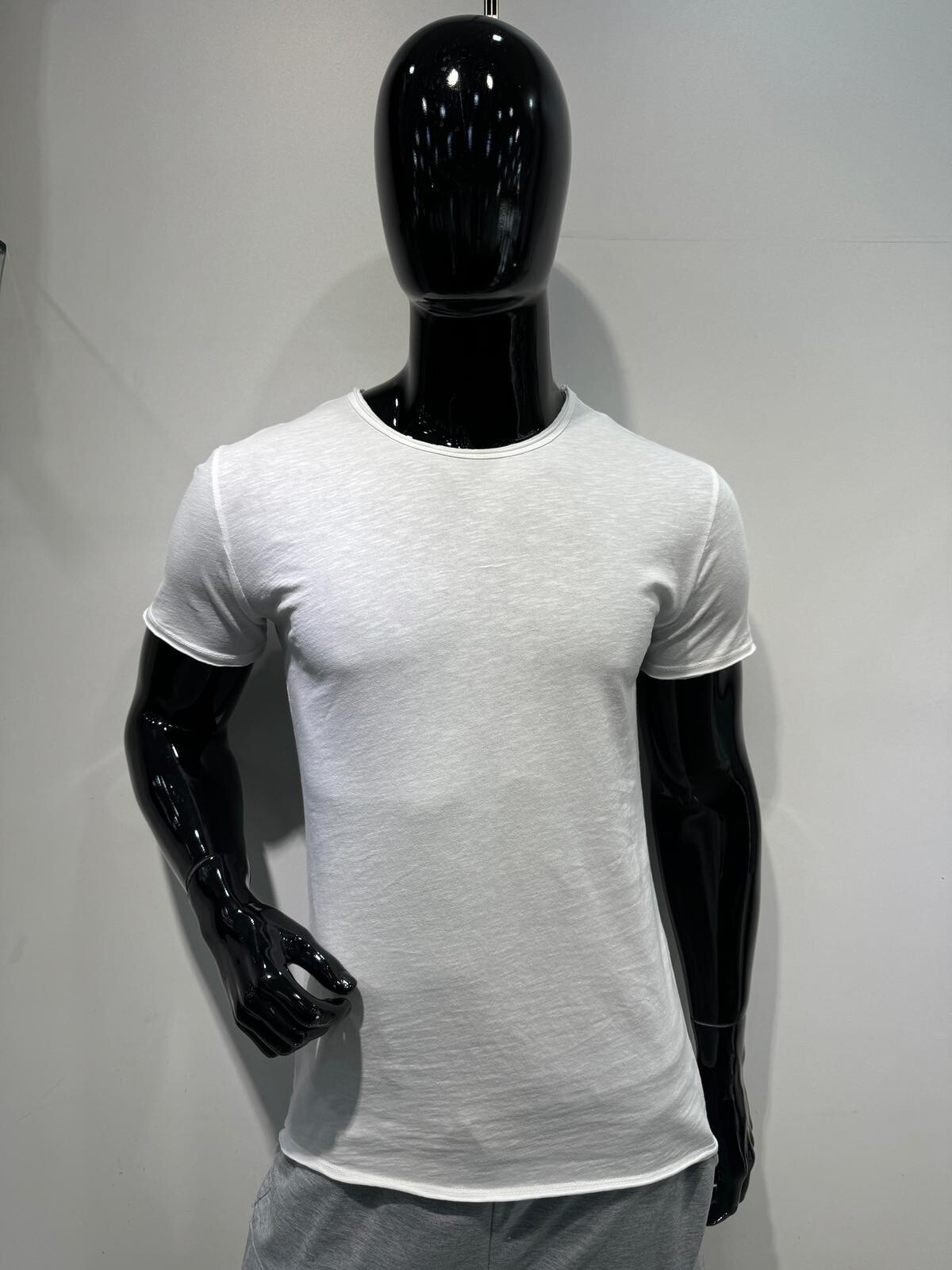 Mayorista Forbest - Camiseta ligera lisa de manga corta para hombre de algodón