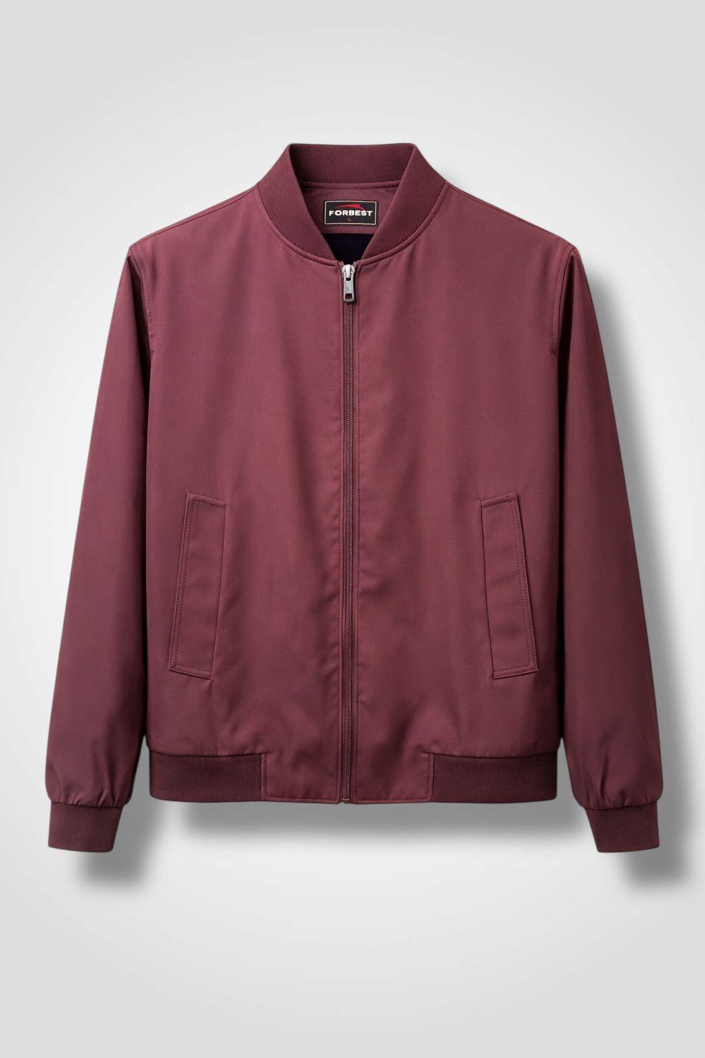 Wholesaler Forbest - Men's Burgundy Spring/Summer Jacket