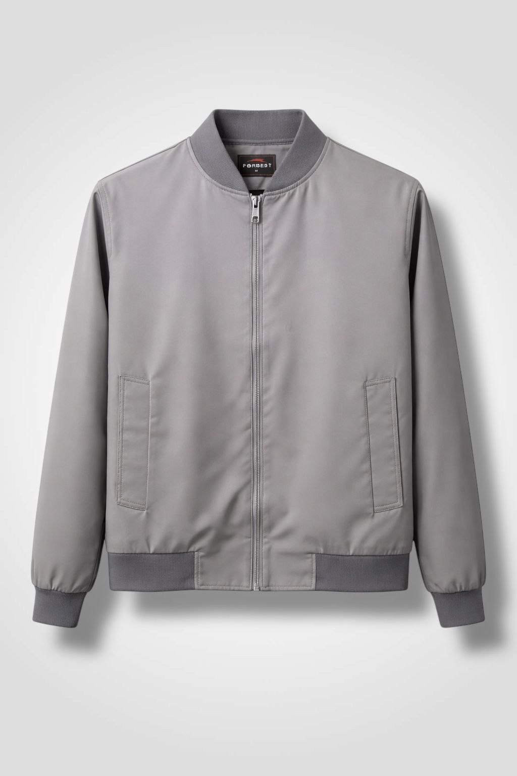 Großhändler Forbest - Leichte einfarbige Herrenjacke Großhändler Forbest - Leichte einfarbige Herrenjacke
