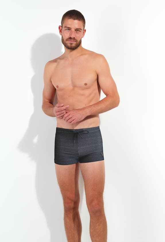 Großhändler LEMON BAY by France Denim - Bade-Boxer mit ethnischem AOP-Print