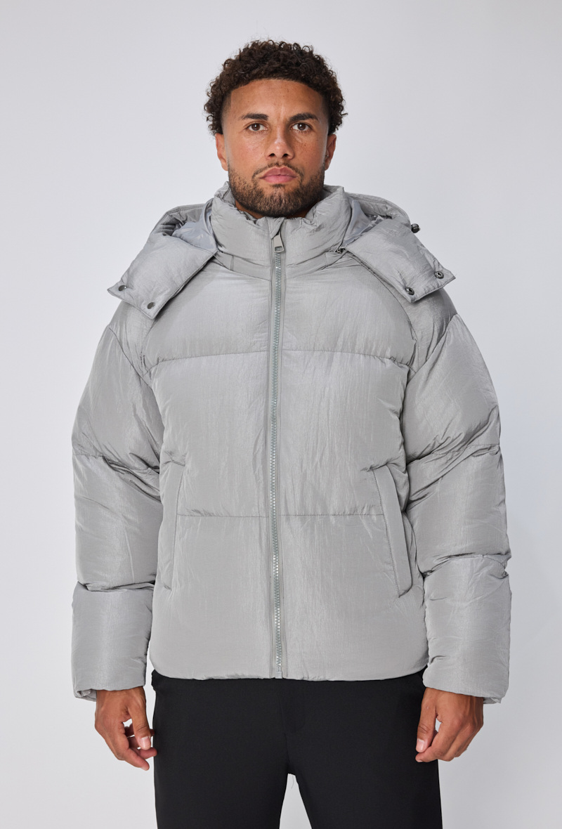 Wholesaler Frilivin - Solid color hooded puffer jacket