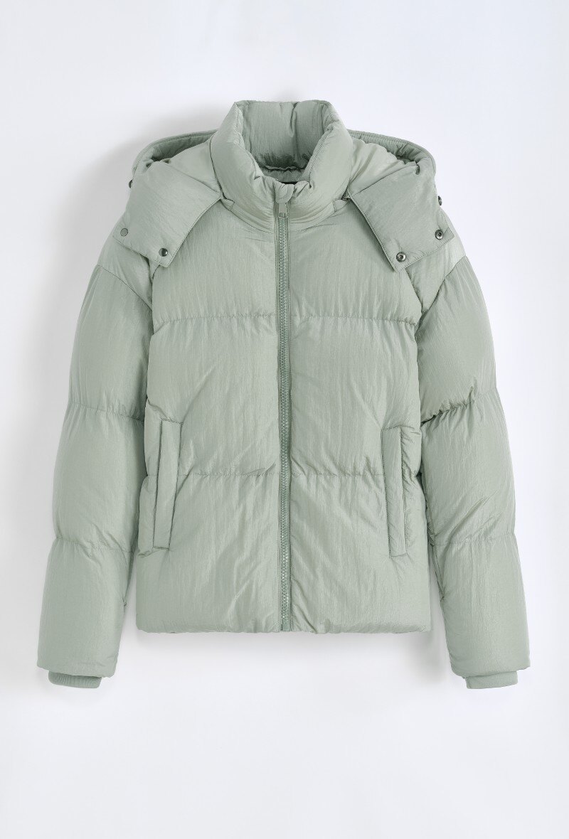 Wholesaler Frilivin - Short solid-color puffer jacket